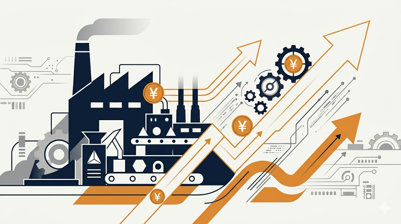 製造業の補助金・設備投資・DX対応のイメージ